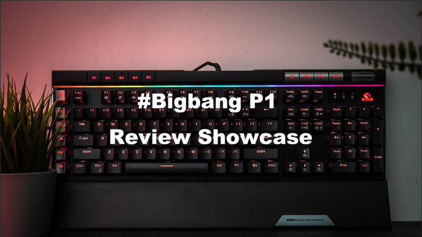 MarvoPro All-featured Mechanical Keyboard #Bigbang P1 Review Showcase